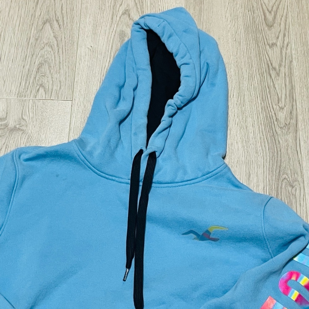 Hollister Hoodie with hologram logo Sz Medium - Picture 4 of 10